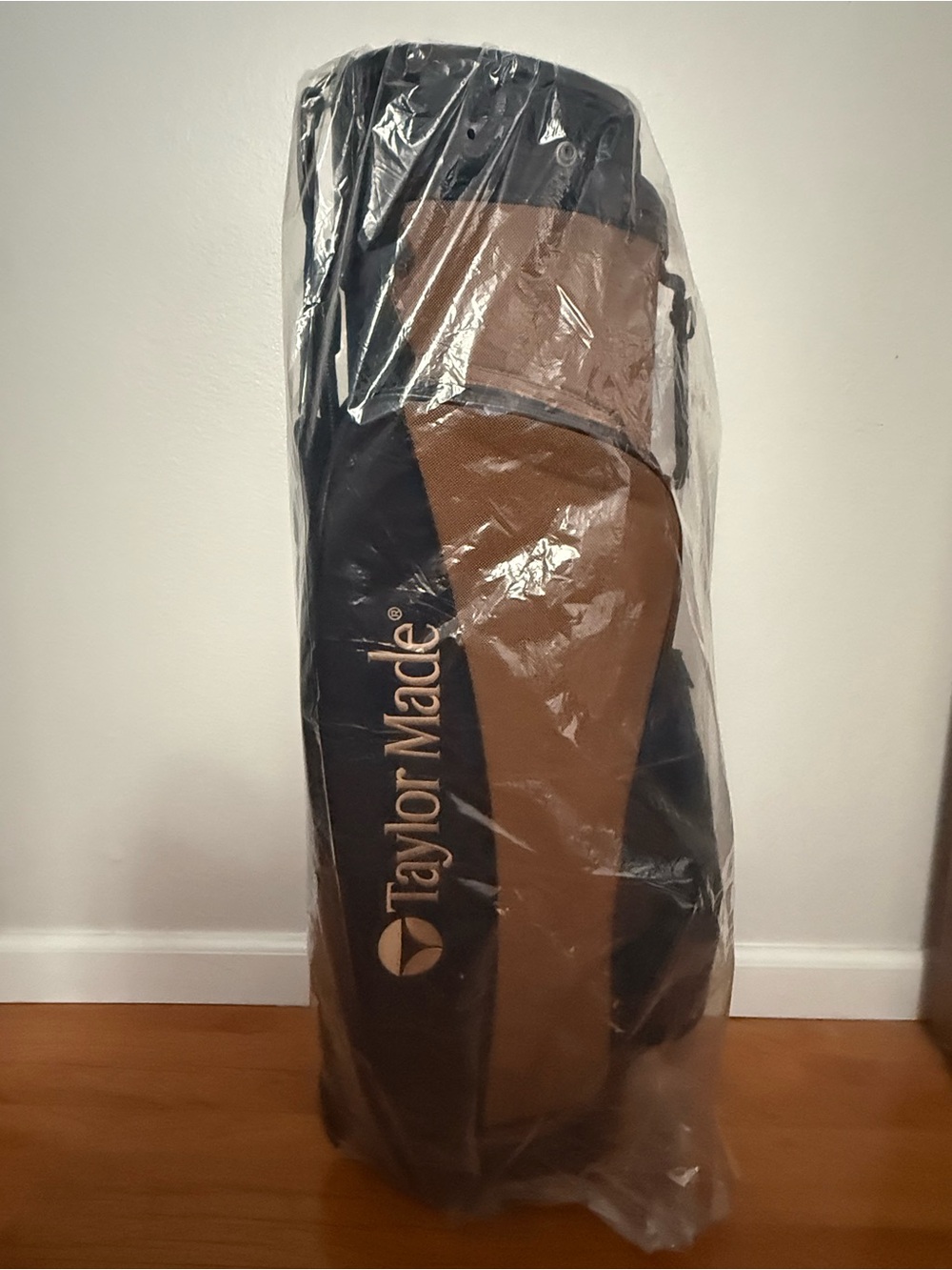 TaylorMade Black and Brown Golf Cart Bag